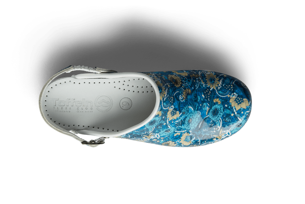 Toffeln Toffeln FlexiKlog Patterns Nursing Clogs UK 0724BP03