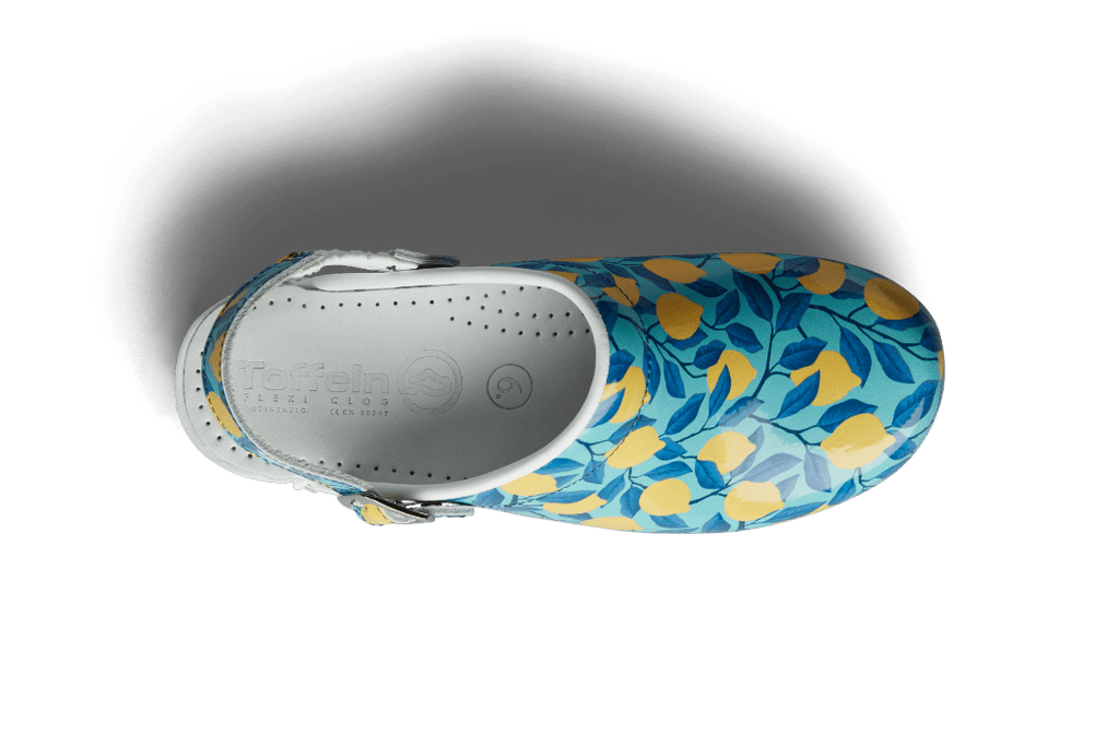Toffeln Toffeln FlexiKlog Patterns Nursing Clogs UK 0724BSL03