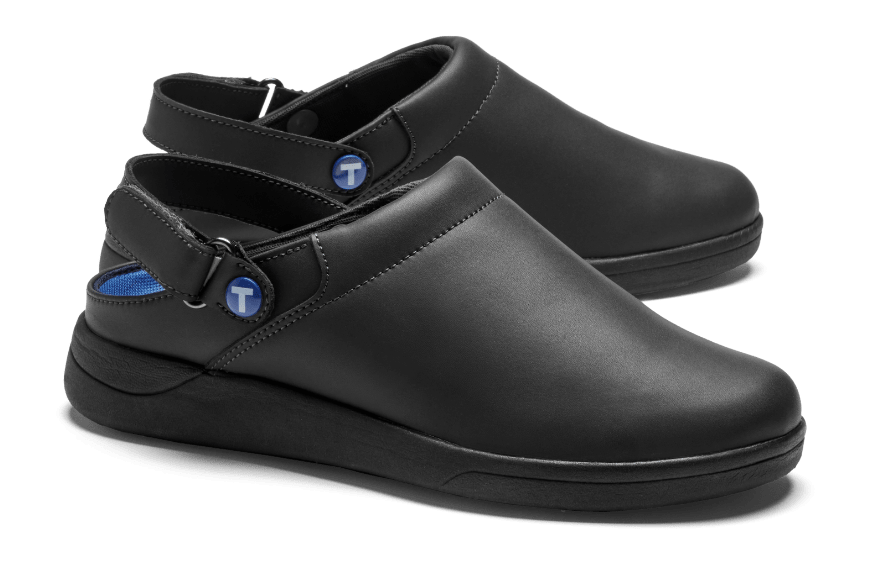 Toffeln Toffeln UltraLite Clog (without vents) Nursing Clogs UK 0619BK03