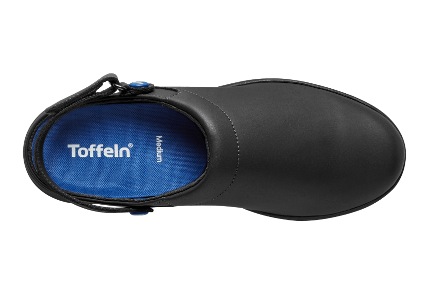 Toffeln Toffeln UltraLite Clog (without vents) Nursing Clogs UK 0619BK03
