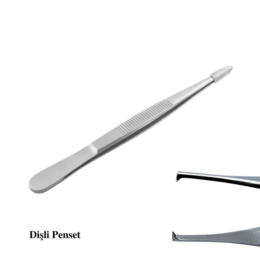PraticMed Toothed Tissue Forceps – PraticMed UK 5001CSETPENSET_DLI